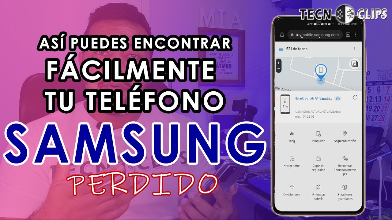 Donde esta mi movil samsung