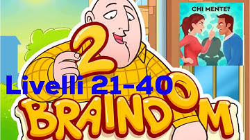 Soluzioni Braindom 2 - Livelli 21-40 - Indovinelli Rompicapo - Braindom Riddle - Walkthrough
