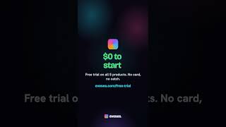 $0 to start 🎁 Free trial on all 5 products. No card, no catch. #Shorts