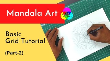 Mandala Basic Grid Tutorial | Step by Step perfect Mandala Grid Tutorial for Beginners | Mandala Art