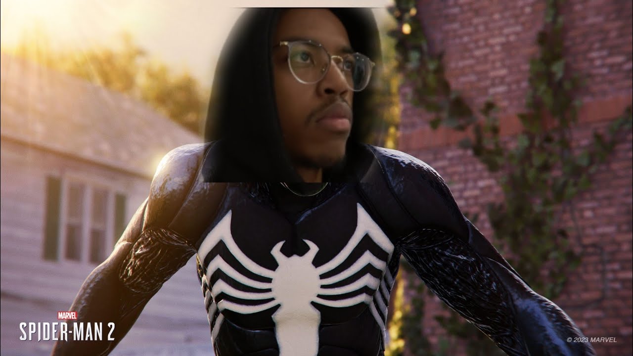Insomniac black suit spiderman but with calebcity sound effects YouTube