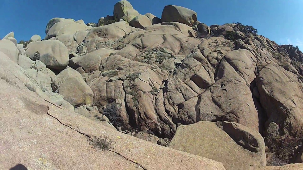 Wichita Mountains Day Hike Charon's Garden Spanish Canyon Boulder