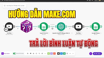 Hướng Dẫn Make.com Tự Động Trả Lời Bình Luận YouTube - Ai Cũng Làm Được!