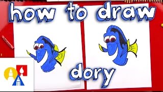 Bagaimana Menggambar Dory