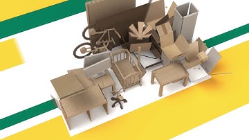 3D video clip for self-storage company