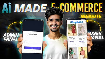 Build E-Commerce Website on Mobile Without Coding | AI Tools for Online Store + Admin Panel Setup