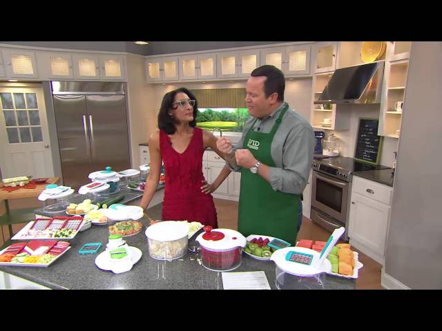 Prepology Combination Dicer and Salad Spinner with Stacey Stauffer 