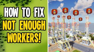 How to Fix "Not Enough Workers" & Insane Cargo Traffic in Cities Skylines screenshot 5
