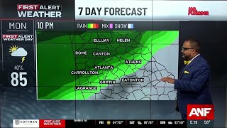 First Alert Forecast: Warm and dry through the weekend. Storms returns next week - April 18, 2025