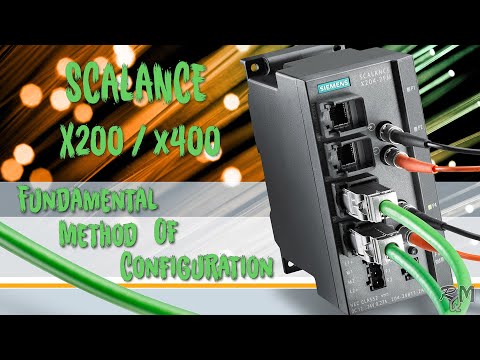 Siemens SCALANCE X200 X400 Fundamental Method of Configuration