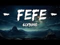 6IX9INE - FEFE (Lyrics / Lyric Video) ft. Nicki Minaj  | Music is Lyrics