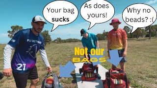 CHAOTIC ROTATING BAG SWAP WITH 3/4 OF TEAM 308 || DISC GOLF