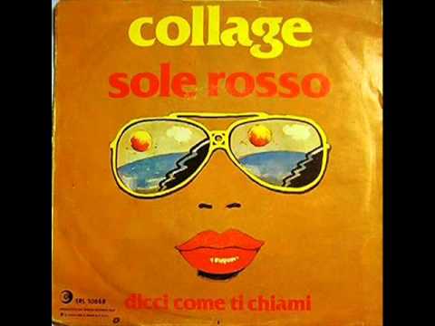 I Collage - Sole rosso