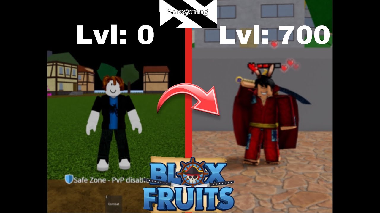 Blox Fruits Level 1 - 700 How To Complete First Sea In 1 Minute