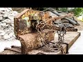 Restoration Old Rusty Hand Shear Machine | Restore Hand Cutter  Iron Shear Tool RestorationVR