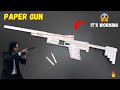 Paper gun  paper gun that shoots paper bullets  amazing paper gunhow to make paper gun that shoot