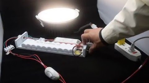 Sanforce Emergency Conversion Kits activates standard LED lighting in the event of power off