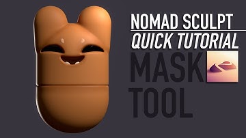 Why you should be using the MASK tool! Nomad Sculpt Quick Tutorial