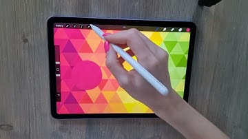 How to fill a shape with Procreate eyedropper tool (1 minute tutorial)