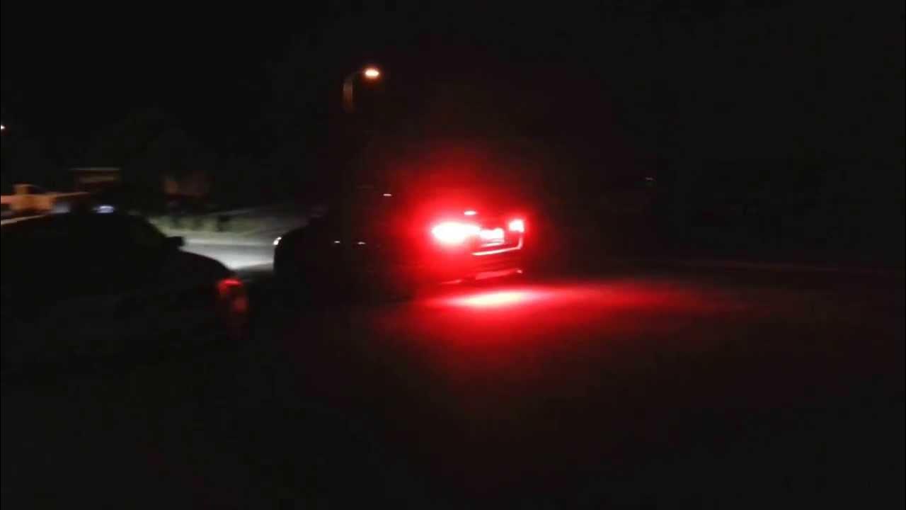 K5 Optima Moving with custom LED brake puddle light mod YouTube