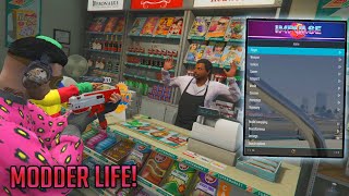 GTA 5 Modder Life #30 - (We CRASHED The Party!) Trolling Funny Moments