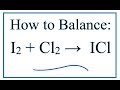 Balancing Chemical Equations Concepts