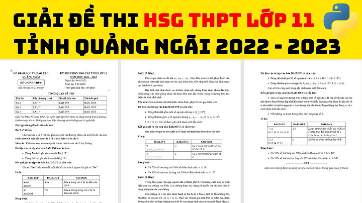 Đề thi hsg toán 11 tỉnh quảng ngãi năm 2024