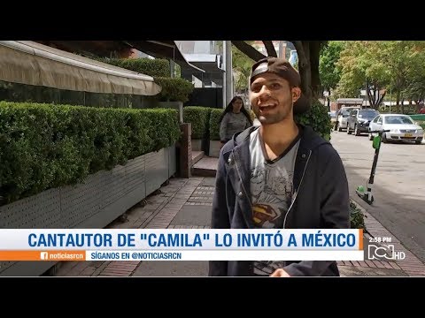 Vocalista de “Camila” invita a joven Venezolano a México