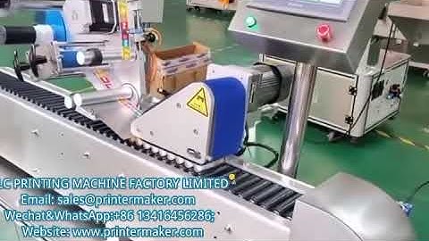 plastic Spray Bottles automatic labeling machine model ALM-21900