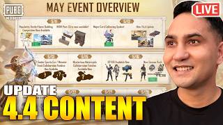 NEW SKINS AND COLLABORATIONS IN 4.4 UPDATE PUBG MOBILE