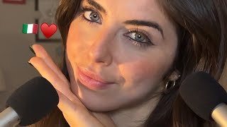 4K ASMR: TEACHING YOU ITALIAN 🇮🇹 (10 romantic phrases)