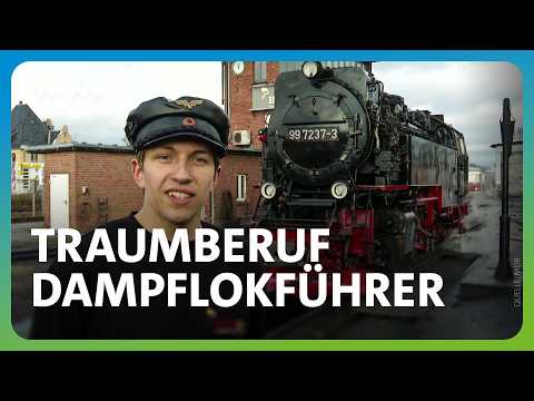 Junger Mann auf dem Weg zum Dampflokführer | MDR SACHSEN-ANHALT HEUTE | MDR
