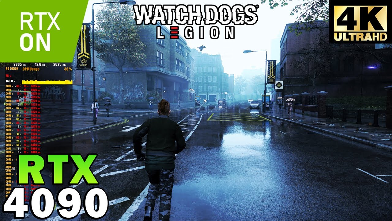 Watch Dogs Legion requer um RTX 3080 para traçado de raio a 4K