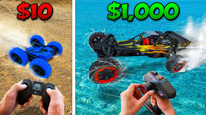 $10 vs $1000 RC Car Battle! *BUDGET CHALLENGE*