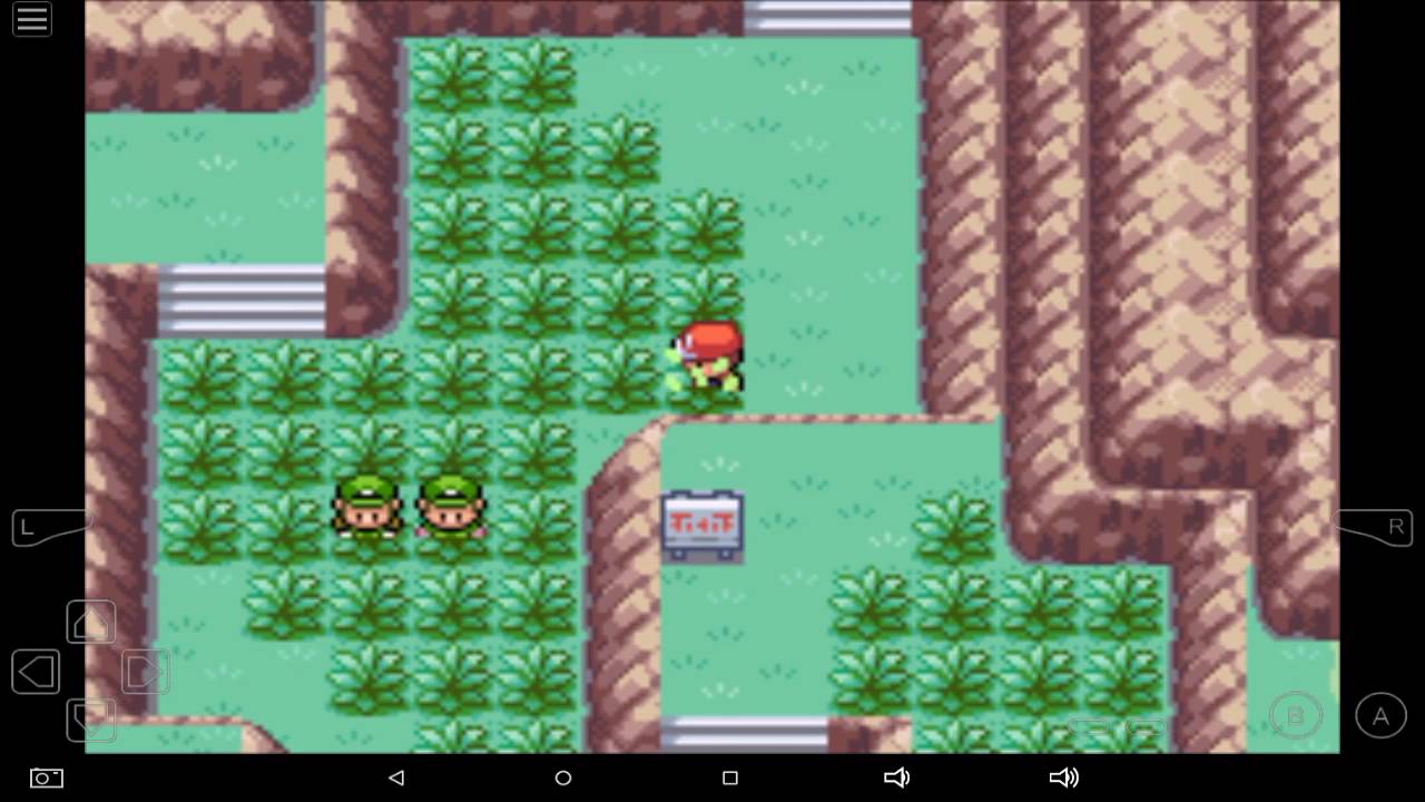How to get to the kings rock in Pokemon leaf green YouTube