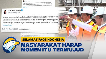 Presiden Joko Widodo Sambut Baik Mimpi SBY