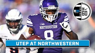 UTEP at Northwestern | Sept. 9, 2023 | B1G Football in 60