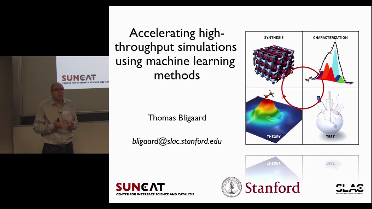 Thomas Bligaard: Accelerating high-throughput simulations using machine learning methods