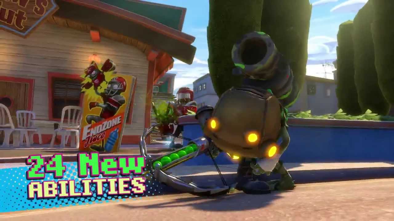 Plants vs. Zombies Garden Warfare Launch Trailer (ESRB 10+) 