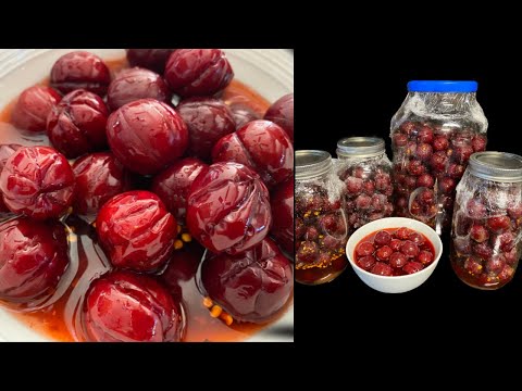 Video: Simple Ways To Pickle Plums