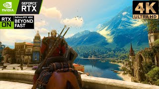 [4K] The Witcher 3 - Next Gen Update - Toussaint - Ultra+ Settings - Raytracing - RTX 4090