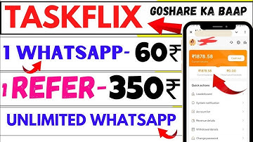 Taskflix Earning App | Taskflix Website | Taskflix Real or Fake | Taskflix Refer and Earn