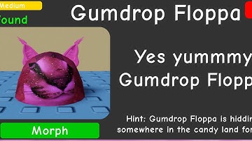 How To Get The “Gumdrop Floppa” | Find The Floppa Morphs #roblox #floppa