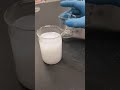 Forming a precipitate - Magnesium Sulfate and Sodium Carbonate