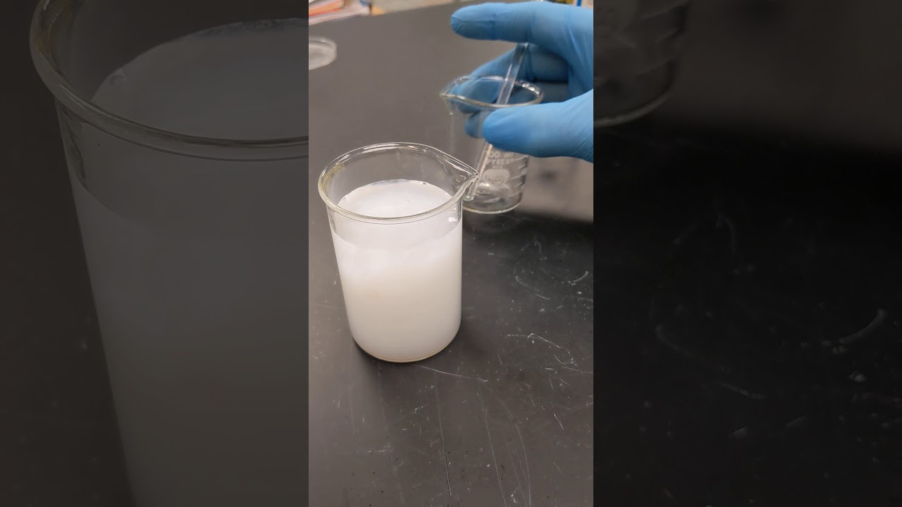 Forming a precipitate Magnesium Sulfate and Sodium Carbonate YouTube