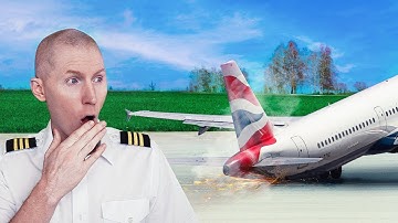 British Airways Tail Strike on Landing