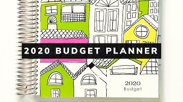 2020 Budget Planner | My Big Goal and Setup! | The Pixie Planner