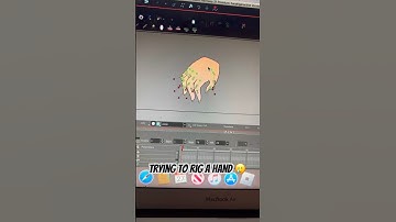 Rigging a hand #fypシ #animation #2danimation #animator #rigging #foryou