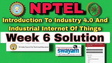 Introduction To Industry 4.0 And Industrial Internet Of Things Assignment 6 Solution #week6 #nptel