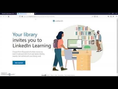 How to use LinkedIn Learning with your library card